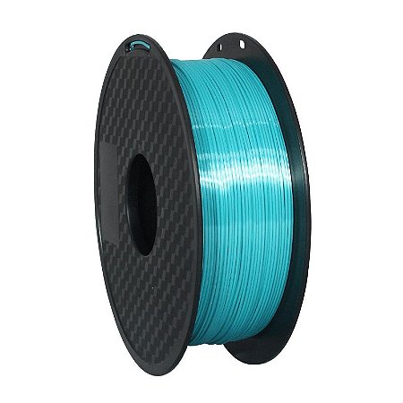 Filamento PLA Ultra Silk Azul Turquesa Metal | 1,75mm | 1Kg | 3D LAB