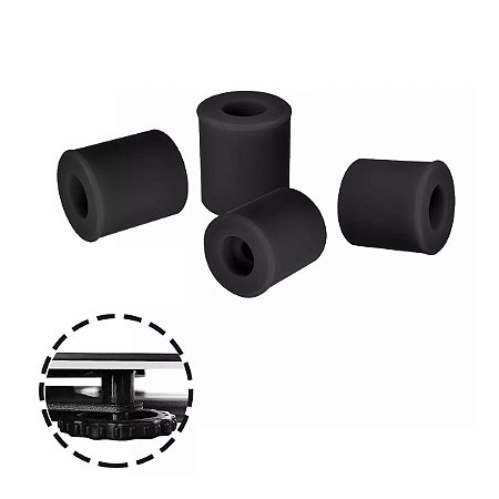 4x Espaçador De Silicone 18mm