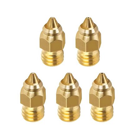 5x Bico MK8 Creality Series S1 0.8mm 1.75mm