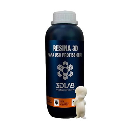 Resina 3D Standard Branca | 1Kg | 3D LAB