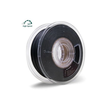 Filamento PLA Preto SpeedX | 1,75mm | 1Kg | CLIEVER