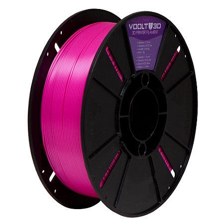 Filamento PLA Rosa V-Silk High Speed | 1,75mm | 1Kg | Voolt3D