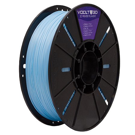 Filamento PLA Azul Macaron Velvet High Speed | 1,75mm | 1Kg | Voolt3D