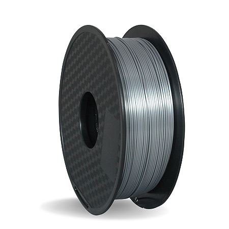 Filamento PLA Silk Prata | 1,75mm | 500g | 3D LAB