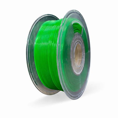 Filamento PLA Verde  Fluorescente | 1,75mm | 1Kg | CLIEVER