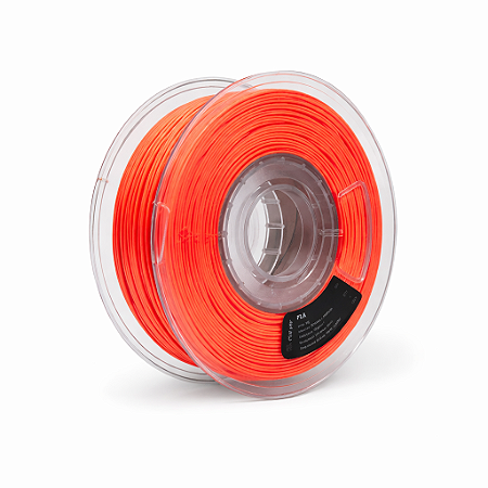 Filamento PLA Laranja Fluorescente | 1,75mm | 1Kg | CLIEVER