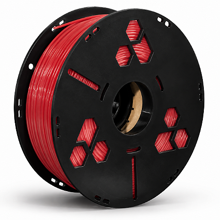 Filamento PETG Vermelho | 1,75mm | 1Kg | Tríade 3D