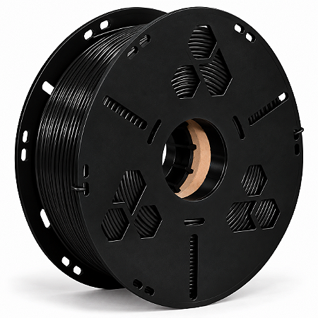 Filamento PLA Classic Preto Mate | 1,75mm | 1Kg | Tríade 3D