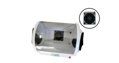 Câmara de Desgaste e Jateamento c/ Iluminação e Exaustor - Biotron
