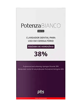 Clareador Potenza Bianco Pro SS 38% H2O2 On (1 Aplicação) - PHS