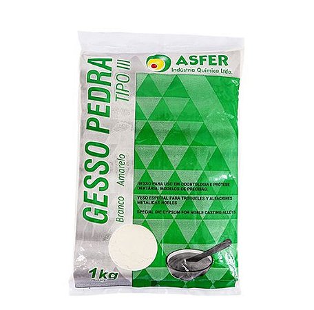 Gesso Pedra Amarelo Tipo III - Asfer