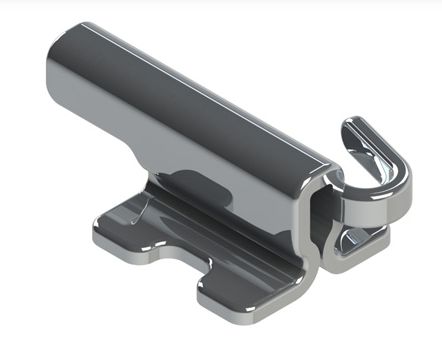 Tubo Edgewise Simples .022" Cola (26,27,46,47) Gancho - Morelli