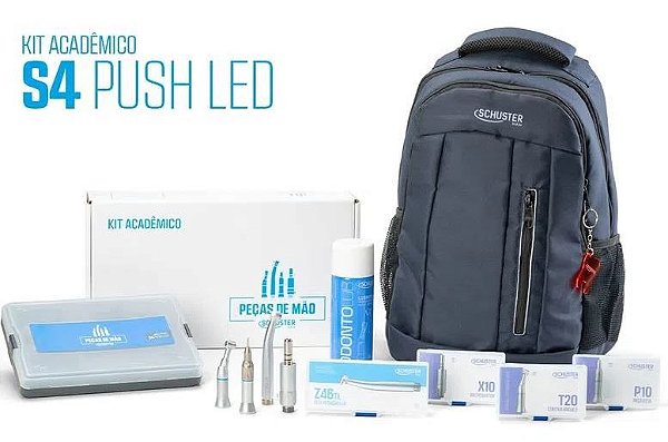Kit Acadêmico S4 Push Led - Schuster