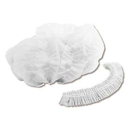 Touca Descartável c/ Elástico Branca - Fava