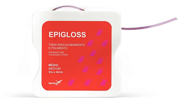 Tiras Epigloss Granulometria Média 4mmX3m - American Burrs