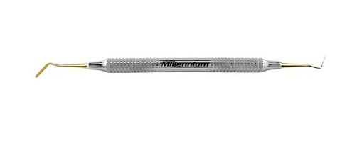 Espátula em Titaneo 01 Dupla Millennium - Golgran