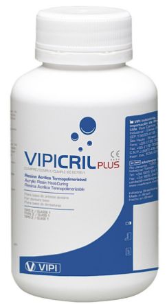 Resina Acril Termo Vipi Cril Plus Pó Incolor 225g - Vipi