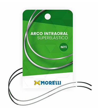 Arco Intraoral Curva Reversa SPEE Superelástico Médio NiTi .017"x.025" - Morelli