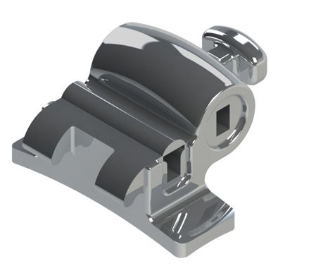 Tubo Edgewise Duplo Conv. .022" Colagem (16,26,36,46) Gancho Central- Morelli