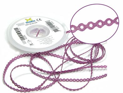 Elástico Corrente Médio Rosa Pérola - Morelli