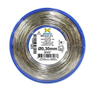 Fio p/ Amarrilho CrNi Redondo Ø0,30mm (.012") - Morelli