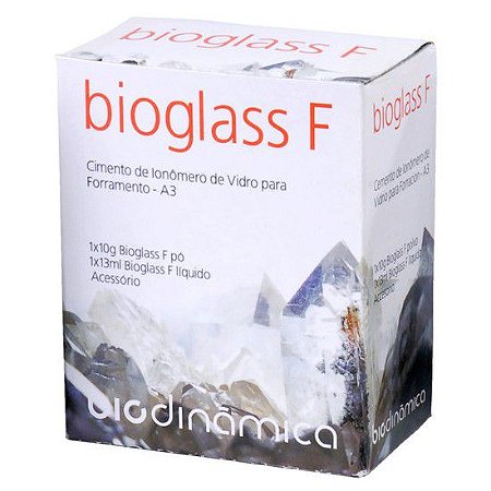 Ionômero de Vidro Forrador Auto Bioglass F - Biodinâmica