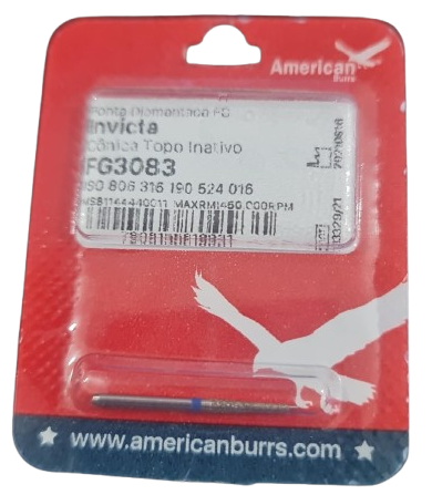 Ponta Diamantada Invicta FG 3083 - American Burrs