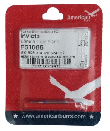 Ponta Diamantada FG 1065 Invicta - American Burrs