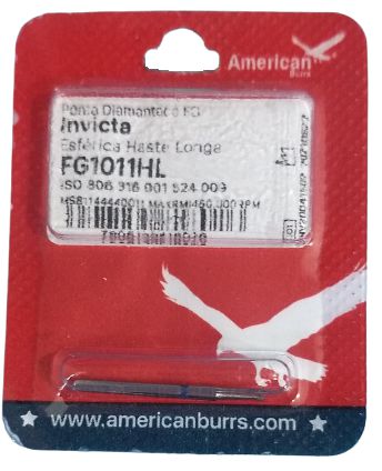 Ponta Diamantada Invicta FG 1011HL - American Burrs