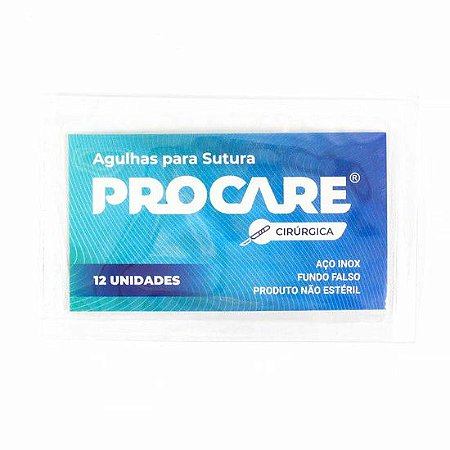 Agulha para Sutura GR13 0,7 x 25 - Procare