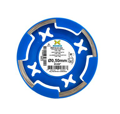 Fio Ortodôntico Duro Elástico CrNi Redondo Ø0,50mm (.020") – Morelli