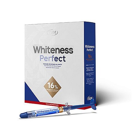 Clareador Whiteness Perfect 16% Kit - FGM
