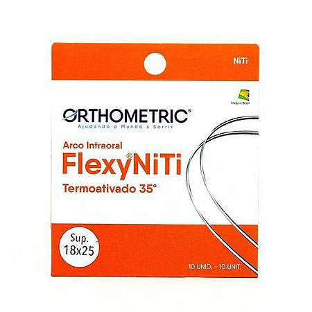 Arco Flexy NiTi Thermal 35° Retangular Superior .018x.025 – Orthometric