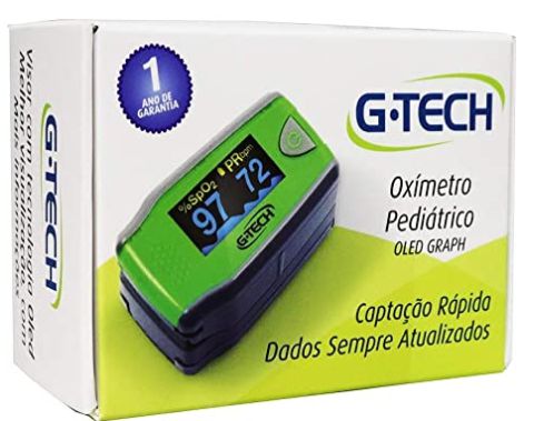 Oxímetro de Pulso Modelo OLED Pediátrico - G-Tech