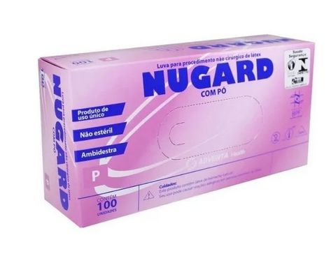 Luva Procedimento Látex c/ Pó Tam. P - Nugard