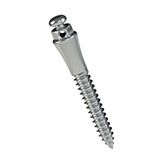 Miniparafuso Ortodôntico Extrarradicular de Aço (10mm - Transm.: 4mm - 2mm) - Morelli