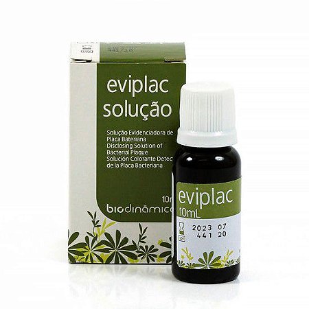 Evidenciador de Placa Eviplac - Biodinâmica