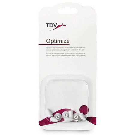 Ponta de Polimento Abrasiva de Silicone Optimize Refil Sortido – TDV