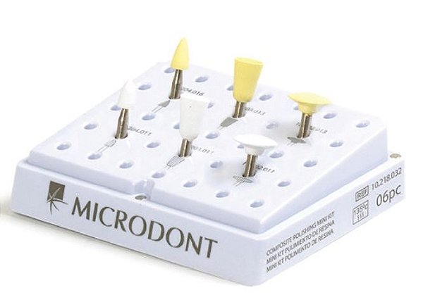 Mini Kit Polimento de Resina - Microdont