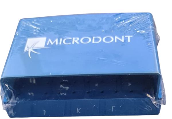 Broqueiro 60 Furos FG Azul – Microdont