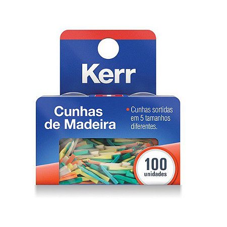 Cunha Anatômica de Madeira Sortida - Kerr