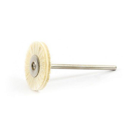 Escova de Pelo de Cabra p/ Polimento PM 22mm Roda - American Burrs