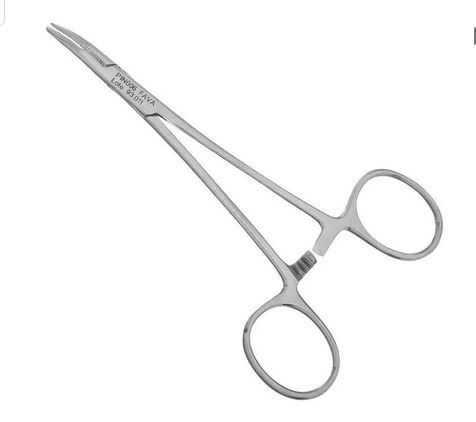Pinça Mosquito Curva 12,5cm - Fava