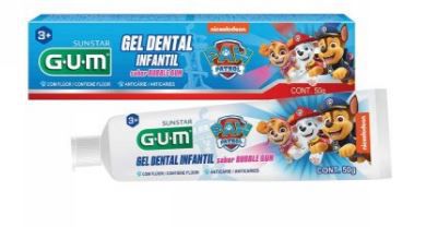 Gel Dental Patrulha Canina Sabor Bubble - Gum