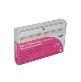 Ponta de Papel Absorvente N.45 - Dentsply Sirona