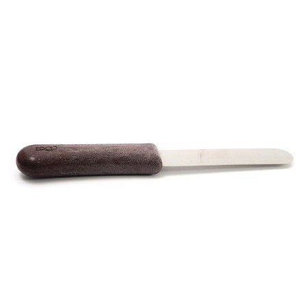 Espátula para Gesso Inox Cabo Plástico Cor Madeira - Nova OGP