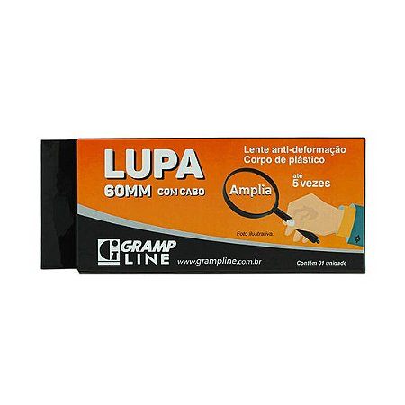 Lupa Amplificadora 60mm com Lente 5x - Gramp Line