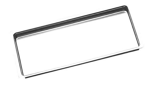 Bandeja de Inox Milleniun 22x9x1,5cm - Fava