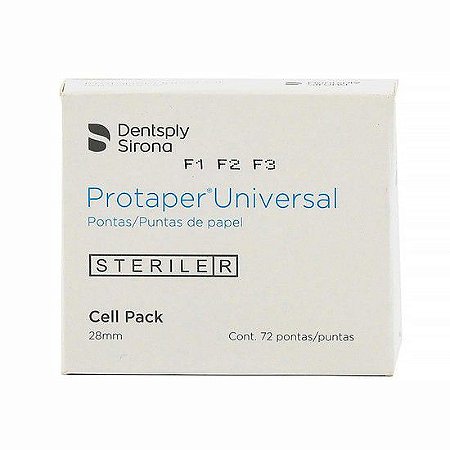 Ponta de Papel Ester Cell Pack Protaper Sortida (F1,F2,F3) - Dentsply Sirona