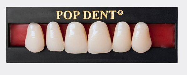 Dente Pop Anterior Superior 3P Cor 66 - Vipi